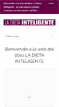 Mobile Screenshot of ladietainteligente.es